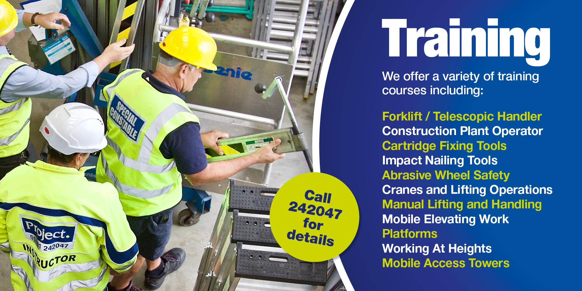 Project. Tool and Plant Hire Guernsey